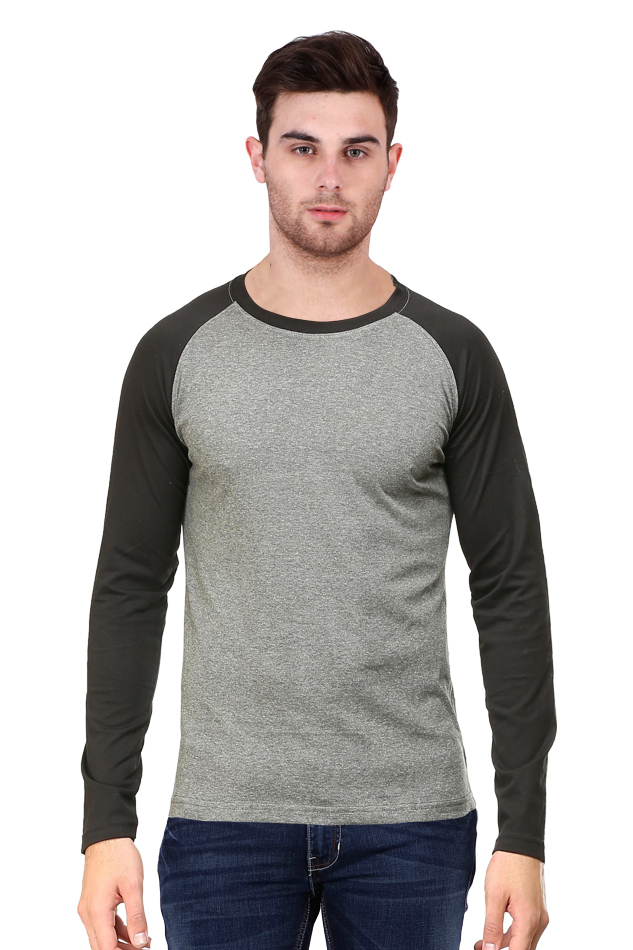 Charcoal Raglan Full Sleeves