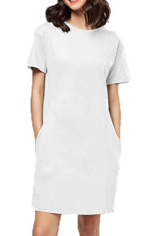 White Tshirt Dress