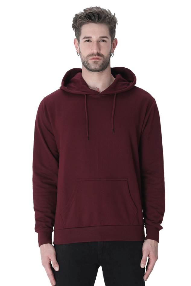 Unisex Hooded SweatShirt Maroon