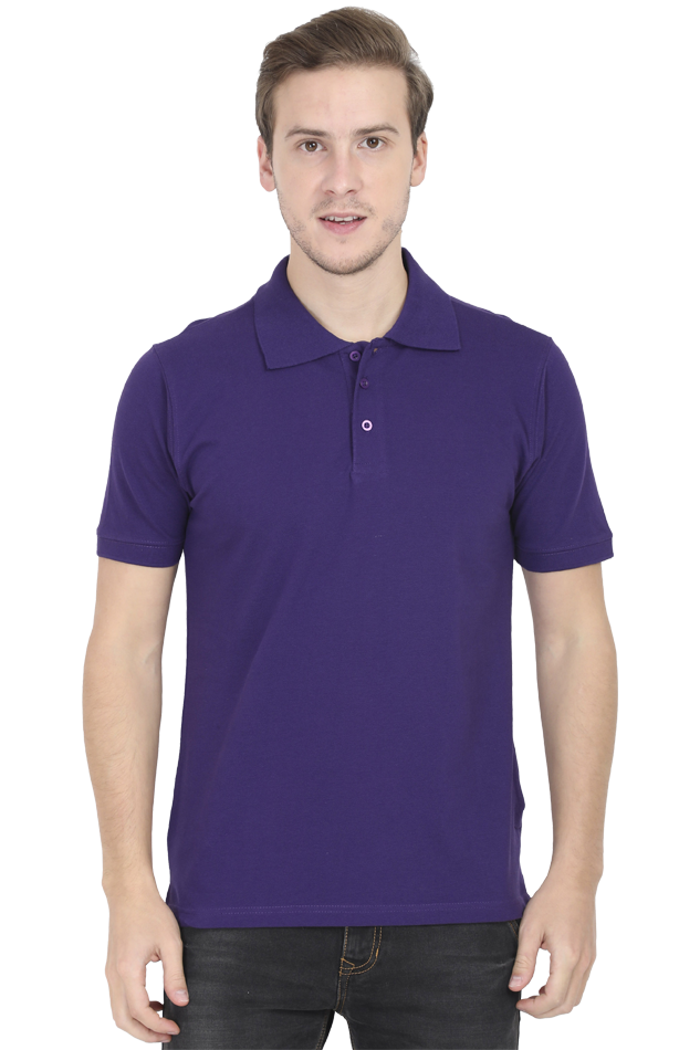 Purple Men's Polo