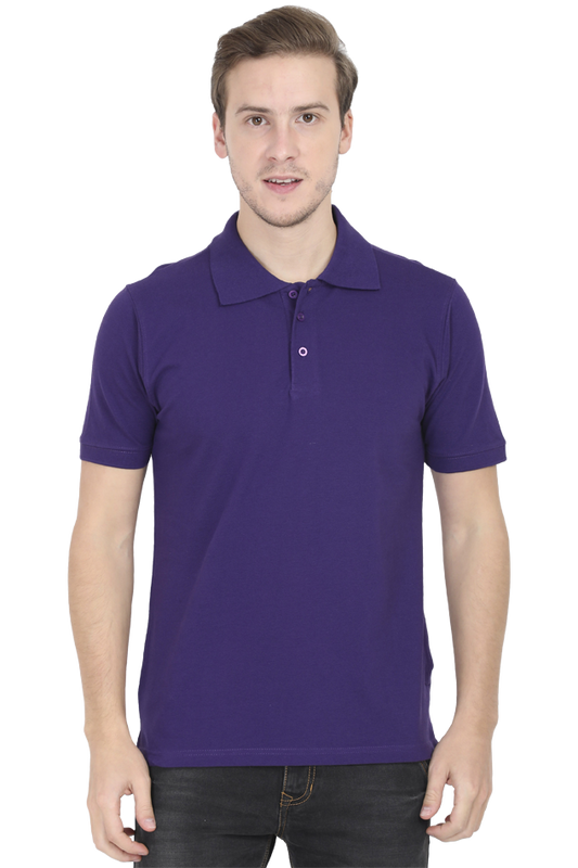 Purple Men's Polo