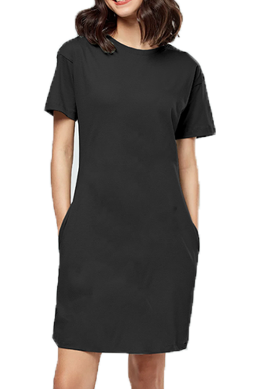 Black Tshirt Dress