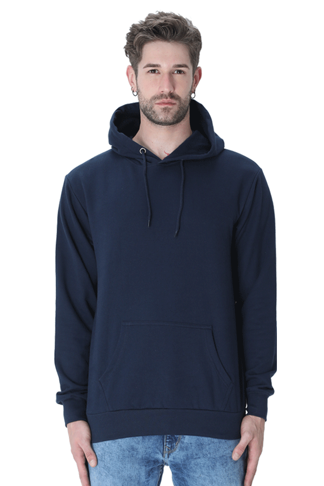 Unisex Hooded SweatShirt Navy Blue