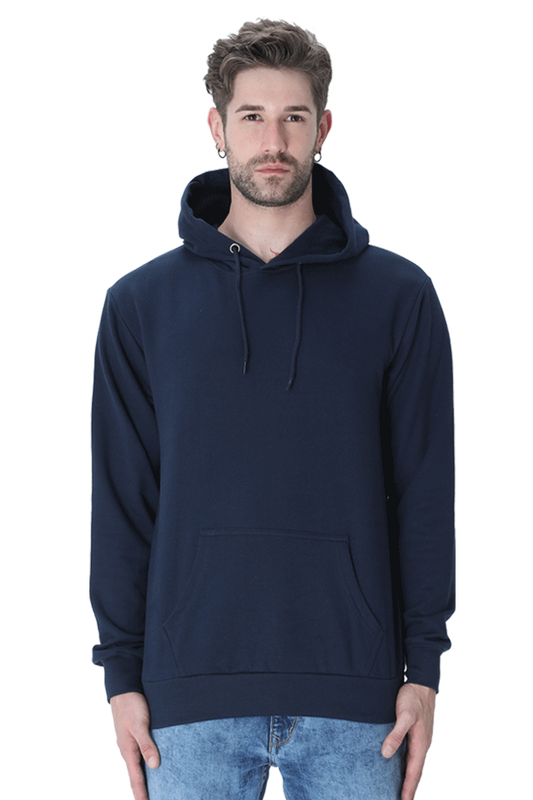 Unisex Hooded SweatShirt Navy Blue