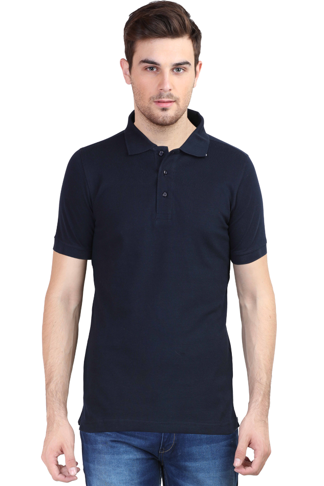 Navy Blue Men's Polo