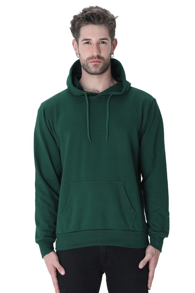 Unisex Hooded SweatShirt Dark Green