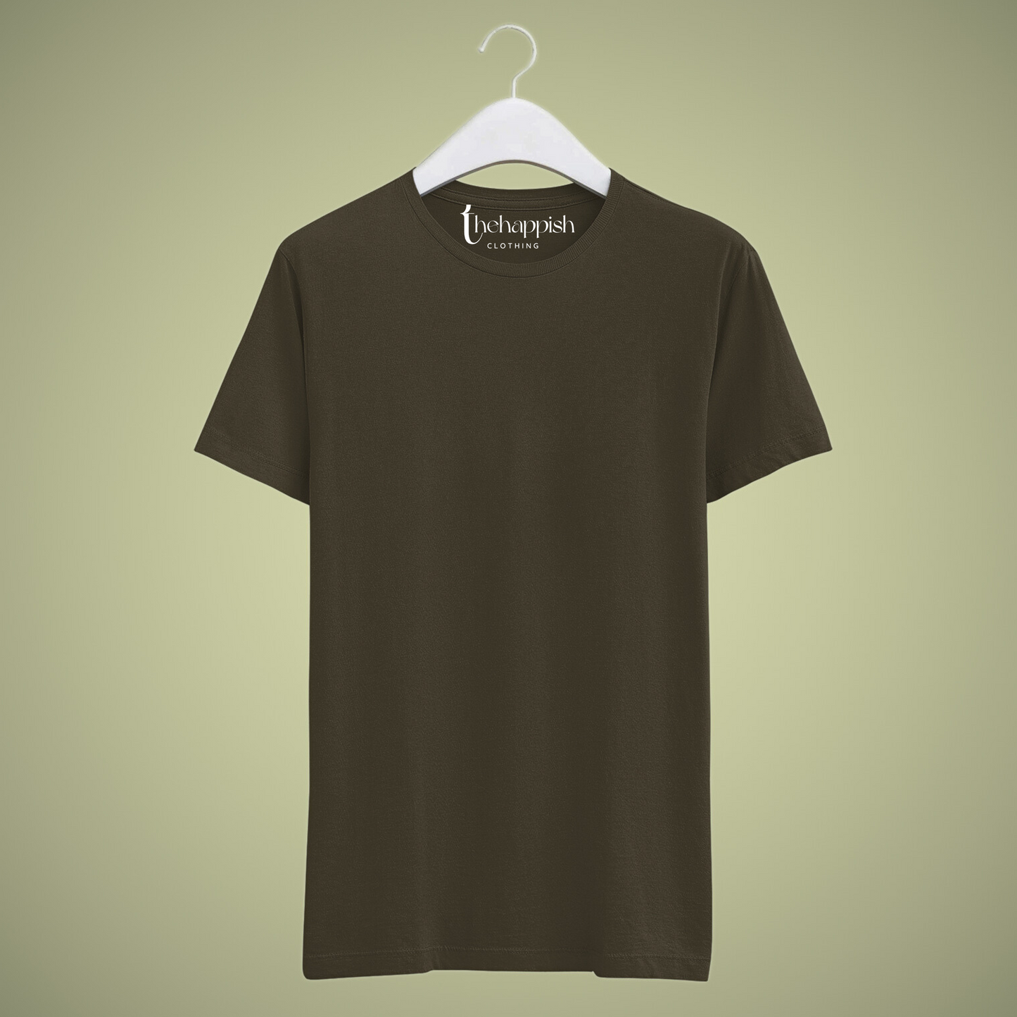 Olive Green Men's T-Shirt